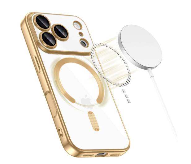TECH-PROTECT Magflex Magsafe do Iphone 17 Pro Shiny Gold 5906302319718 - 1359675 - zdjęcie 2